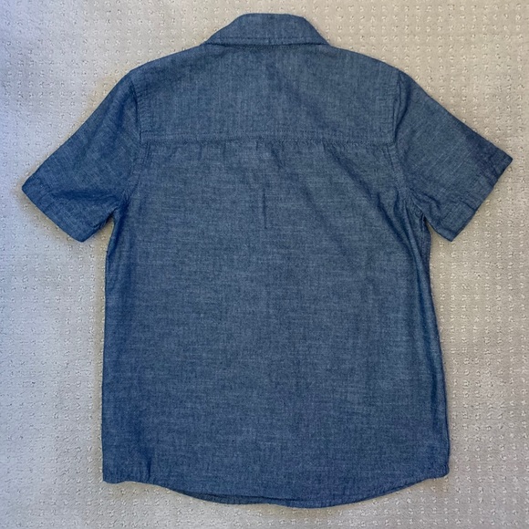 EUC boys blue Joe Fresh shirt size 7-8 - Picture 2 of 3